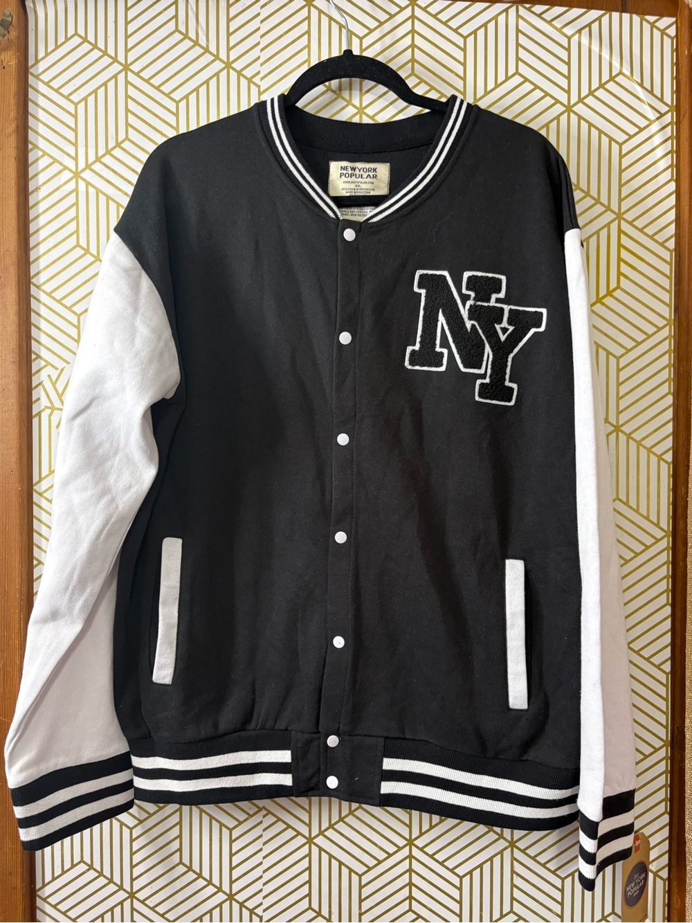 New York Varsity Jacket - Men's XL, 2X